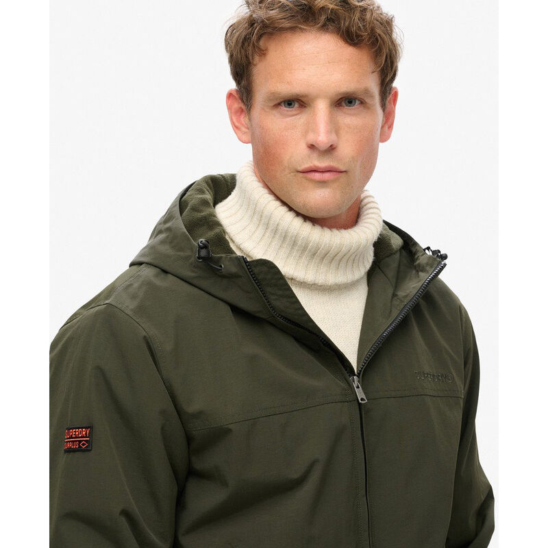 Superdry Surplus Nylon Hooded Bomber image number 2